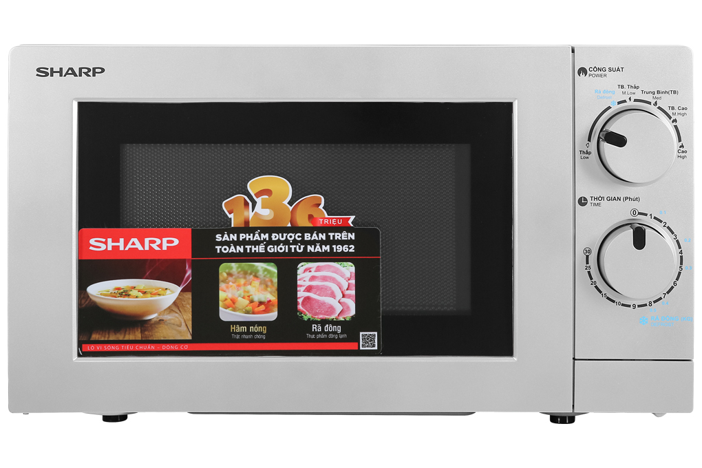 Lò vi sóng Sharp R-207VN-SL 20 lít