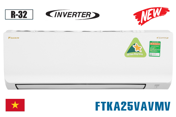 Điều hòa Daikin Inverter 1 chiều 9000BTU FTKA25VAVMV(năm 2021)