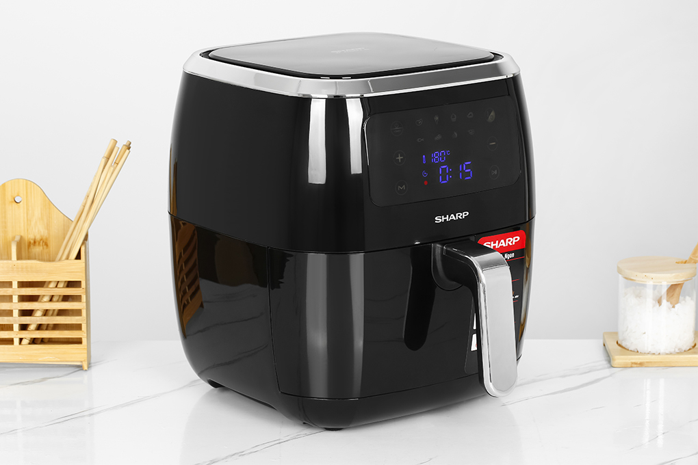 Nồi chiên không dầu Sharp 6.8 lít KF-AF68EPV-BK(mới 2023)