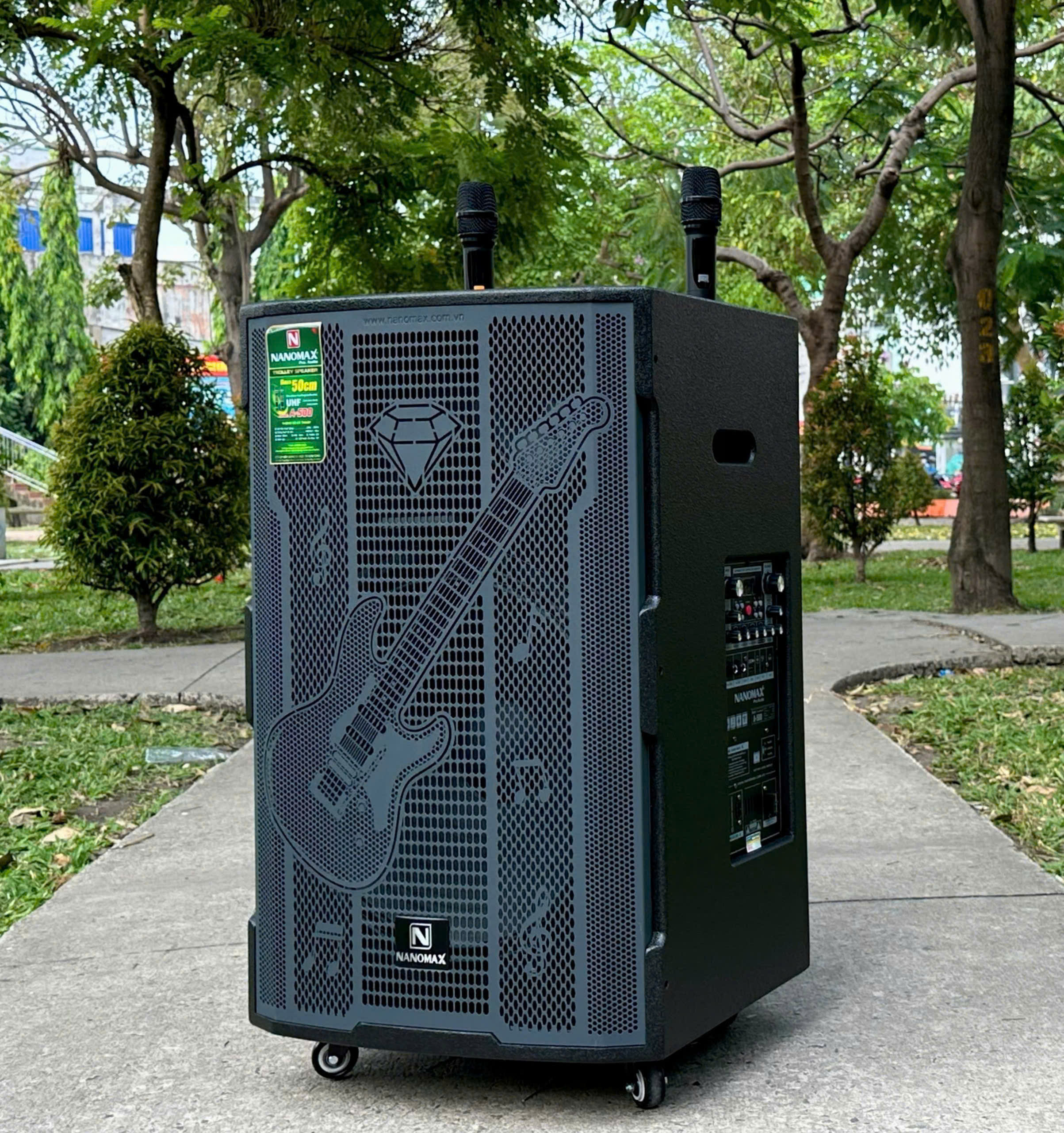 LOA KÉO GỖ NANOMAX 5 TẤC A-500(MẪU 2025)