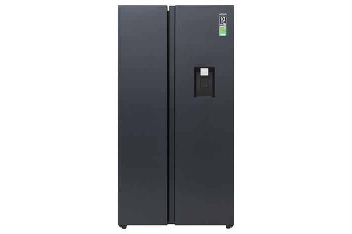 Tủ lạnh Aqua Inverter 569 lít Side By Side AQR-S633XA(WSL) mẫu 2025 